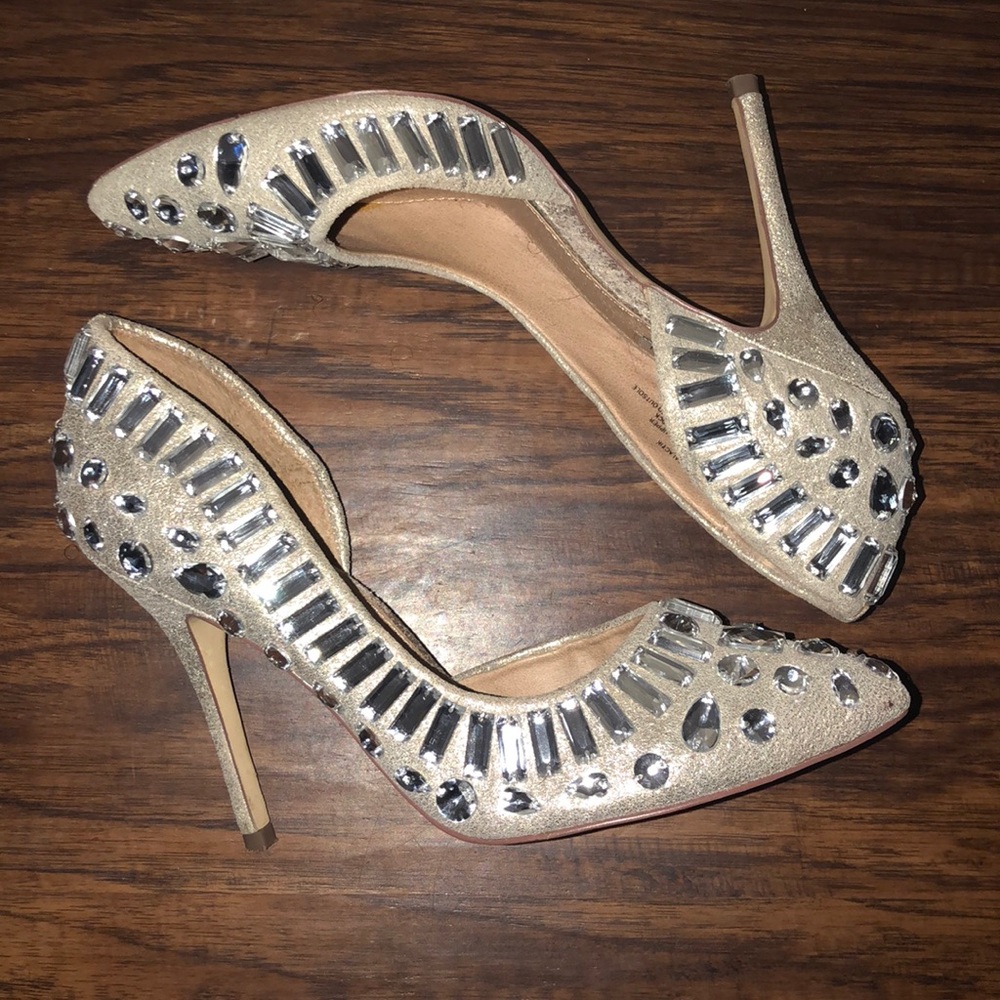 Steve Madden studded heels